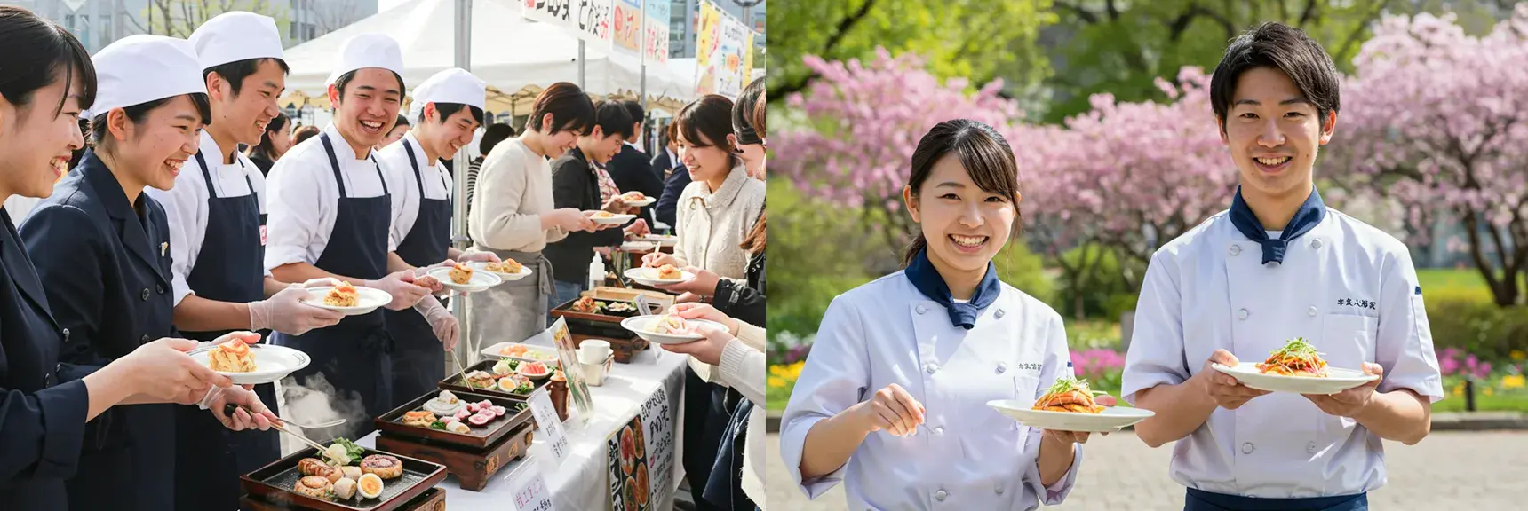 学生を対象とした料理バトルの企画